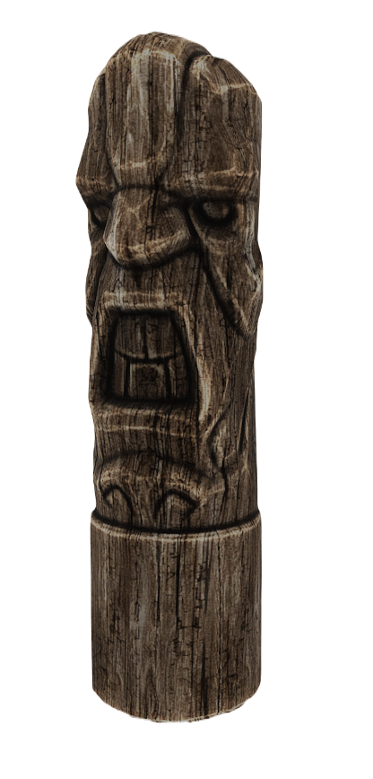 WOODEN STATUE 10