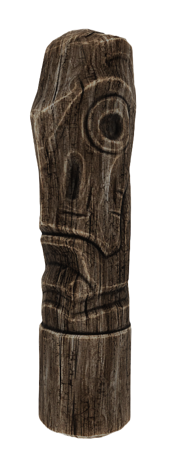 WOODEN STATUE 11