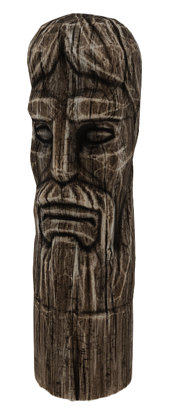 WOODEN STATUE 7